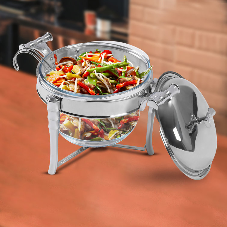 The Party Aisle™ 12.6 Chafing Dish Buffet Set Dish Server Food Warmer with  Soup Ladle