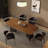 Light luxury simple modern home dining table