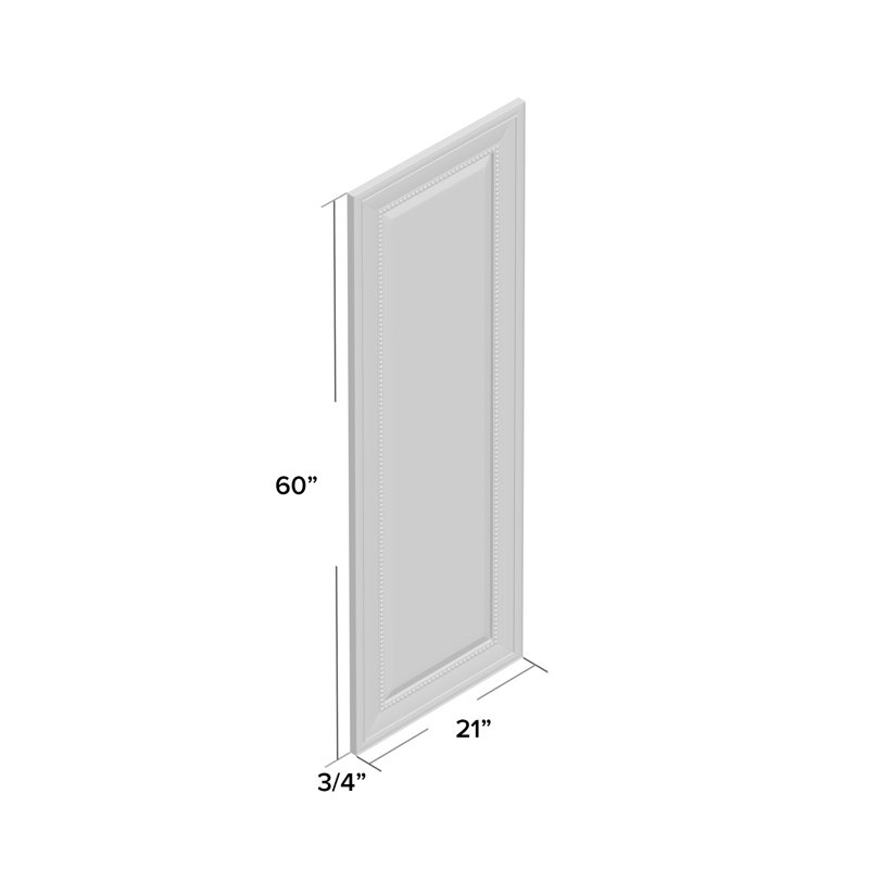 Miroir pleine grandeur Acton, H 60 po x l 21 po