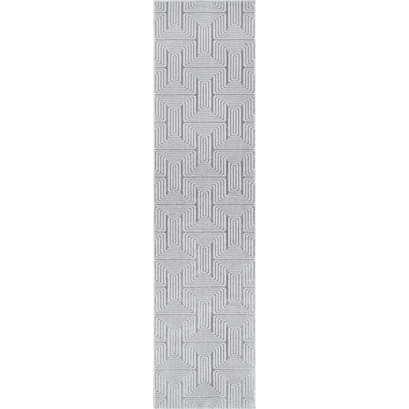 Geometric Indoor / Outdoor Area Rug, Rectangle 120 x 170 cm