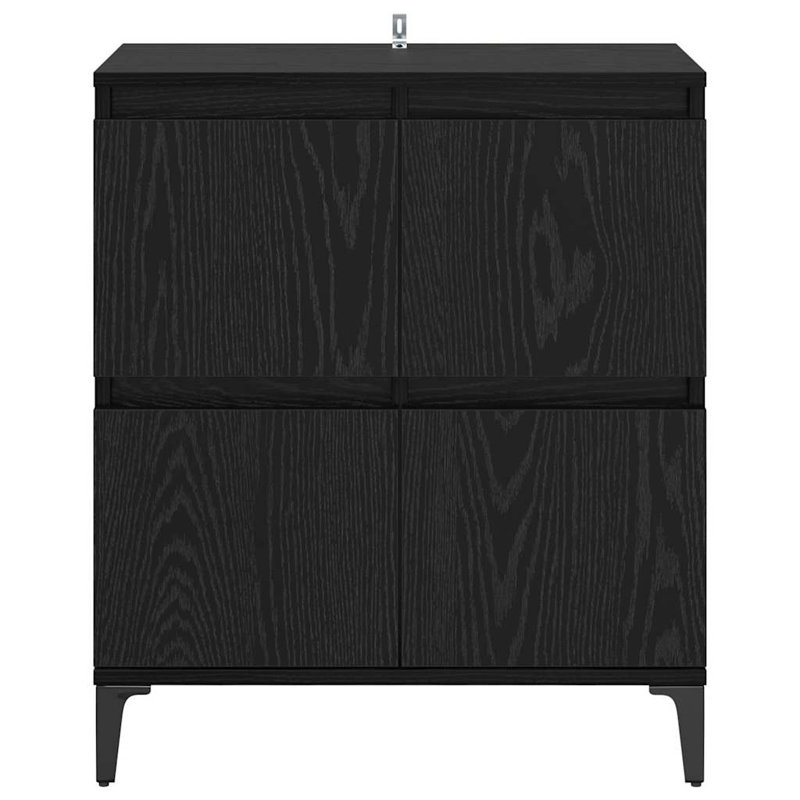 60cm Sideboard, Black Oak