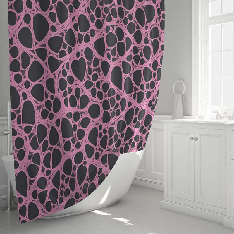 Rideau de douche Analeigh, H 72 po x l 70 po