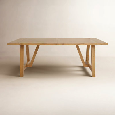 Bevington Solid Wood Base Dining Table