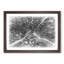 Road Through the Winter Forest Sketch - Picture Frame Graphic Art Print-56874859-56874858