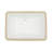 Rectangular Undermount Sink, Bathroom Sink With Overflow
