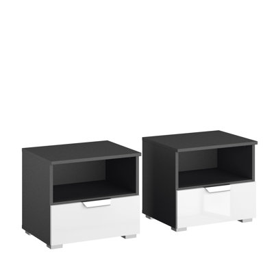 Aditio 1 Drawer Bedside Table