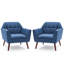 Fauteuil rembourré en lin 30,3 po Kristiona-86817072