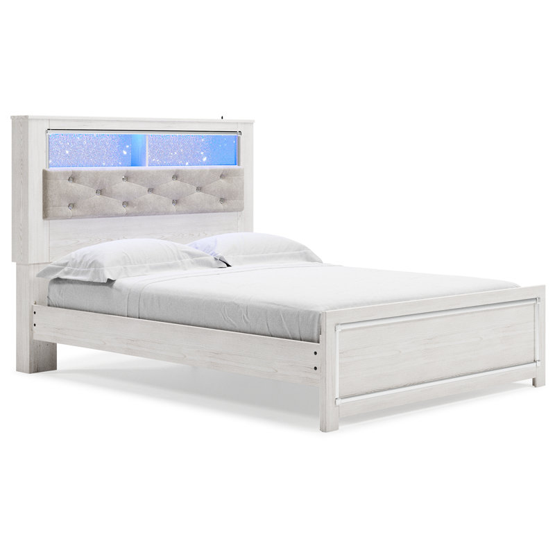 Altyra Queen Panel Bookcase Bed