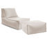 Ensemble de fauteuil à billes avec grand repose-pieds Alpine