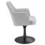 Fauteuil pivotant en velours Lippa Performance-105239668-105239674