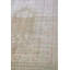 Tapis rétro brun, chameau et corail des années 30 de conception unique 4 pi 1 po x 6 pi 7 po Vintage