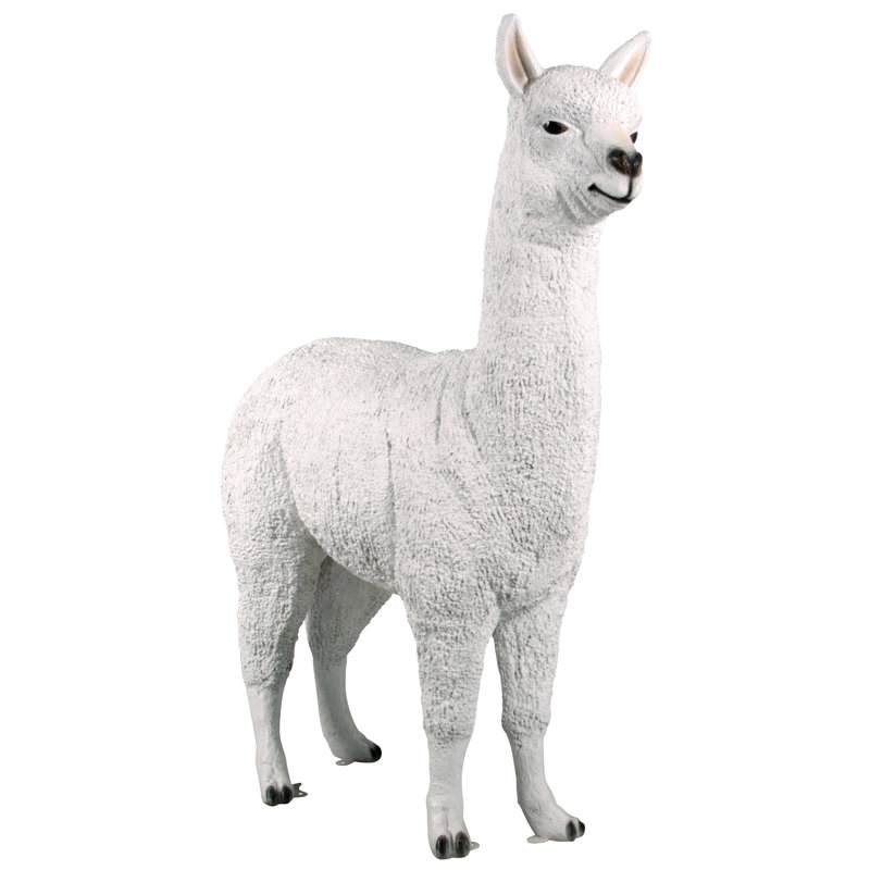 Alpacalypse Alpaca Garden Statue
