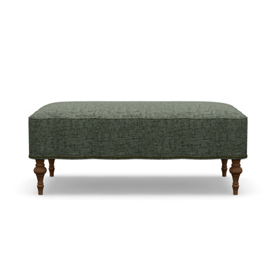 Scalloped Ottoman
