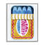 Giclée encadrée audacieuse de sardines en conserve, design par Lil 'Rue-117121503-117121501