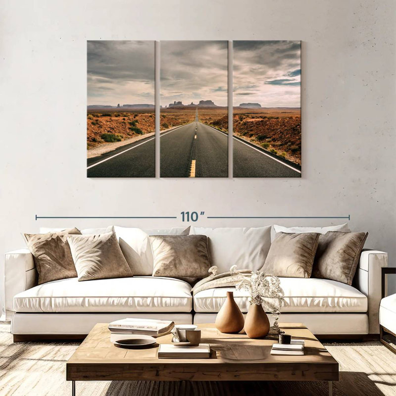 Mehar Monument Valley Road, 48" H x 74" W