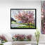 Arbre avec fleurs printanières - reproduction d'art-26662107-35120100