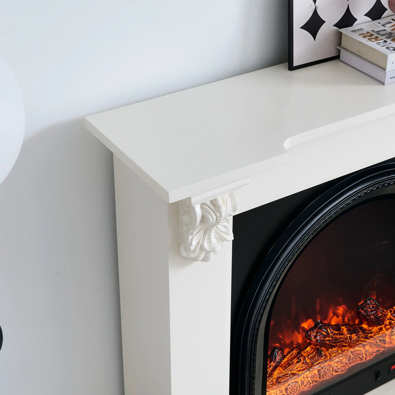 Foyer électrique 39,37 po, H 39,37 po x l 39,37 po x P 12,99 po