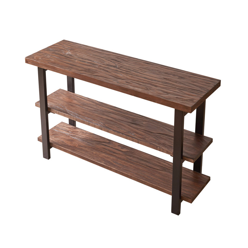 Console en bois massif 48 po