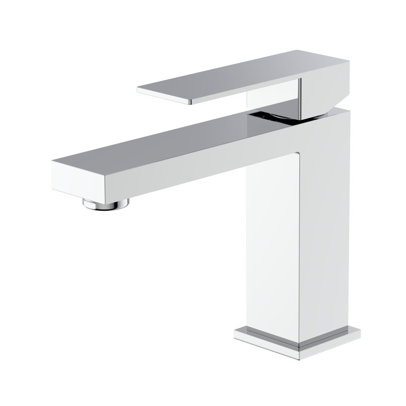 Robinet pour salle de bain à poignée simple DAX Roma, Chrome