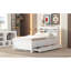 Lit simple avec 3 tiroirs et rangement pour tête de lit-121346973