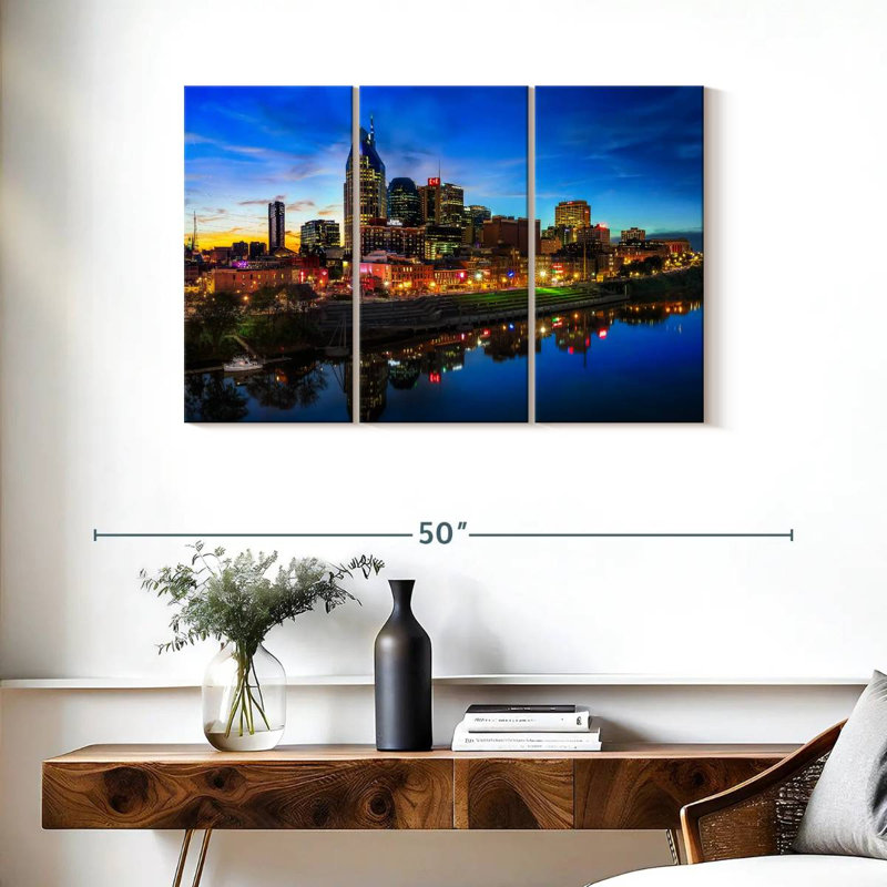 Paysage urbain Sirci Nashville, H 24 po x l 38 po