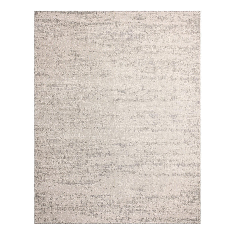 Bruss Gray Indoor/Outdoor Modern Rug