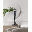 Statue décorative moderne en forme humaine représentant un personnage de lecture