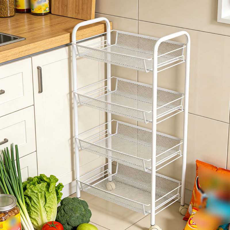 44cm W Spice Rack, White