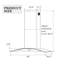 Hotte murale convertible 30 pouces 700 CFM-67649527