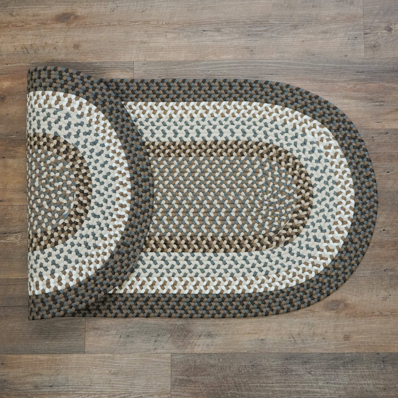Tapis tressé Benson Creek, Tapis de couloir 2 pi 6 po x 5 pi