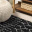 Tapis noir / ivoire Kateshia-1970744579