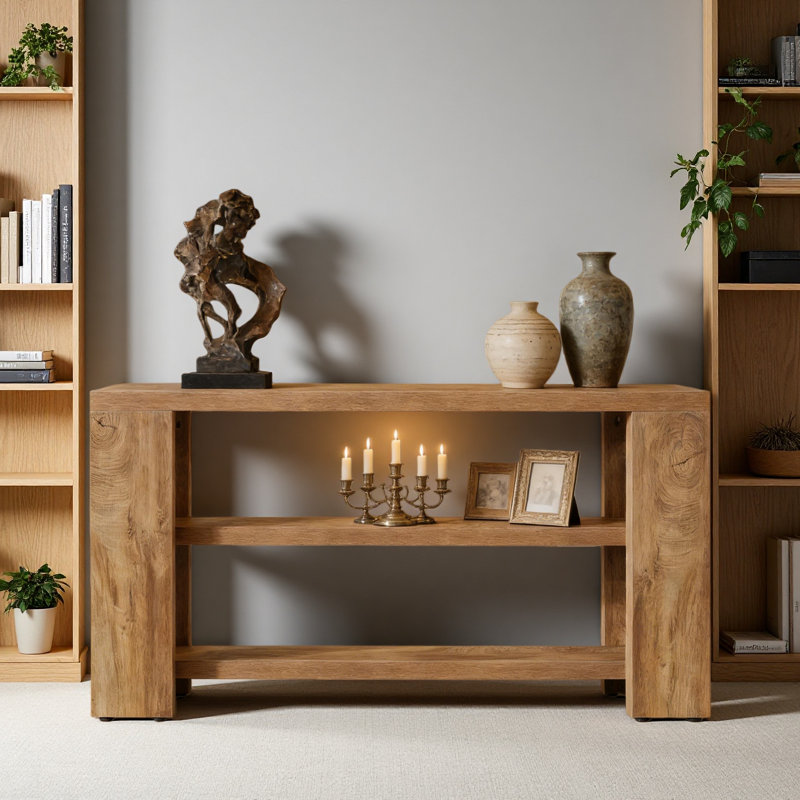 Sofa Table,3-Tier Side Table,Console Table
