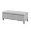 Banc de rangement rectangulaire à fermeture douce