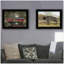 "Bridges Vignette Of 2-Piece By Billy Jacobs, Black Frame