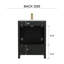 Ensemble de meuble-lavabo simple 25 po Sirois-893566474-873742255