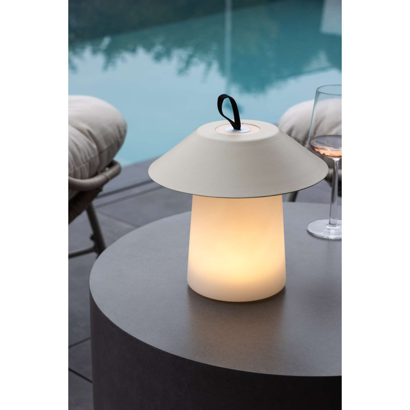 Bryoni Table Lamp, White