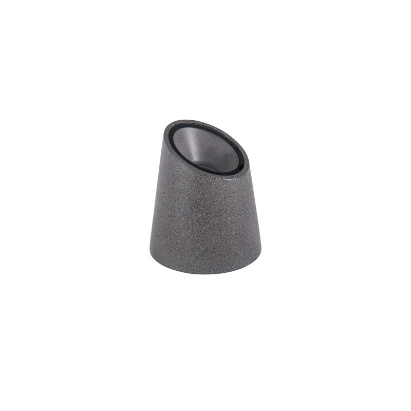Transparent Pedestal Light, Dark Grey