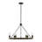 Grogan 6 - Light Steel Dimmable Empire Chandelier-1736264254