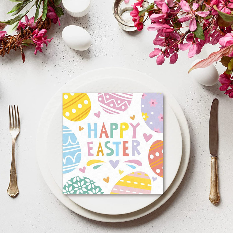 Serviettes jetables pour 50 invités