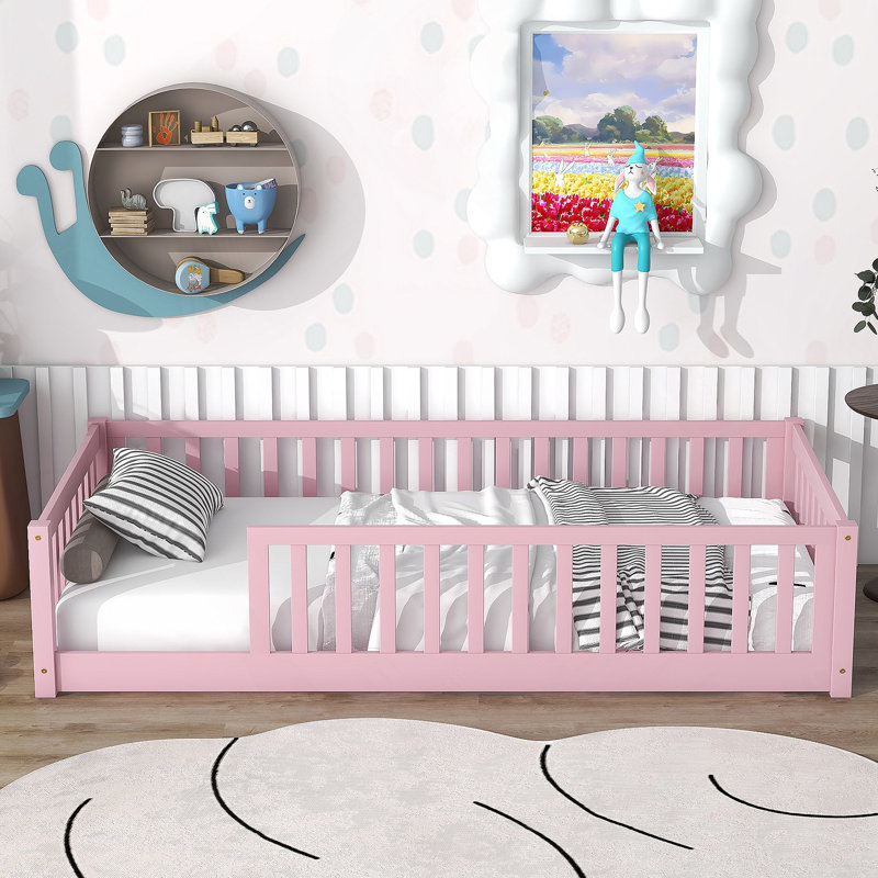 Blythedale Slat Bed, Pink