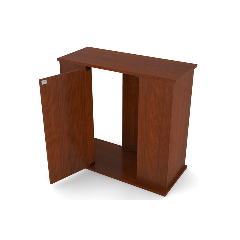 Cherry Wood Aquarium Stand with Concealed Storage