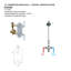 Universal 1/2" Thermostatic Rough-in Valve with Integrated Volume Control