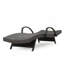 Fauteuil en osier avec accoudoirs Salem