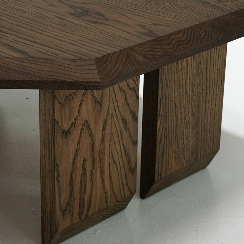 Table basse American Country, H 15,7 po x L 63 po x l 27,6 po