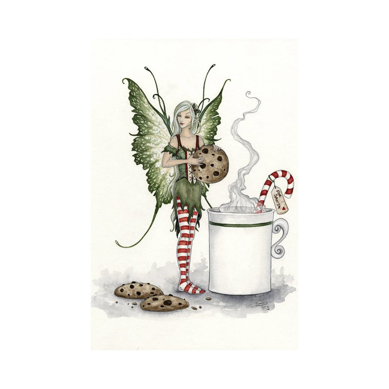 Cookie Thief by Amy Brown - Print on Canvas, Wrapped Canvas, 66.04cm H x 45.72cm W x 3.81cm D