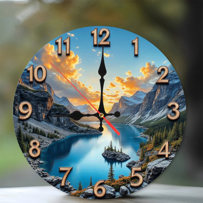 Horloge Cosmic Swirl