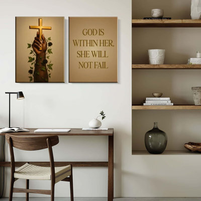 2 Piece Wrapped Canvas Print