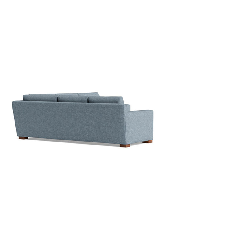 Catalina Sectional, Left Hand Facing, Velvet - Beige