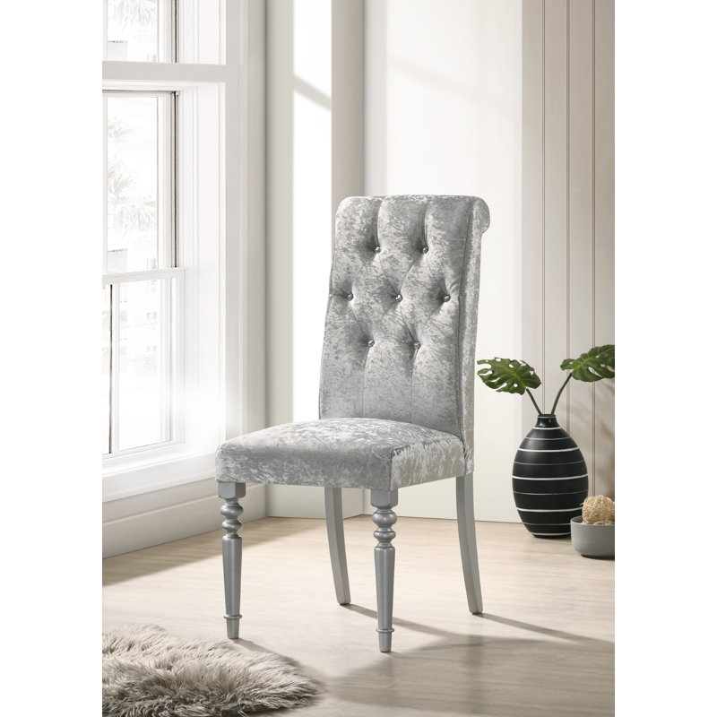 Chaise d'appoint Maeda, Argent