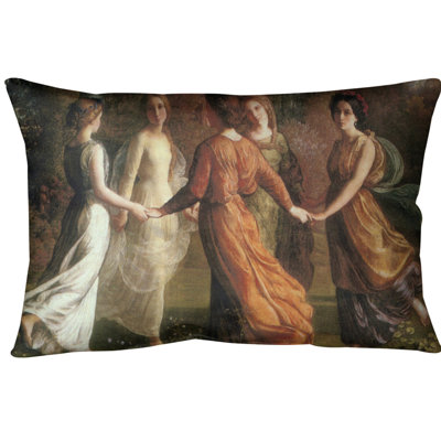 Louis Janmot Throw Pillow